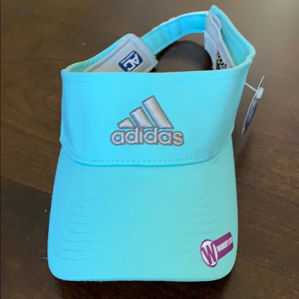 Teal adidas women’s visor